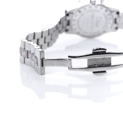 Christian Dior Stainless Steel Sapphire Pink Mother of Pearl 29mm Christal Quartz Watch 4 of 7
