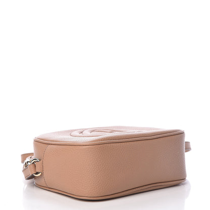 Gucci Pebbled Calfskin Small Soho Disco Bag Rose Beige 4 of 10