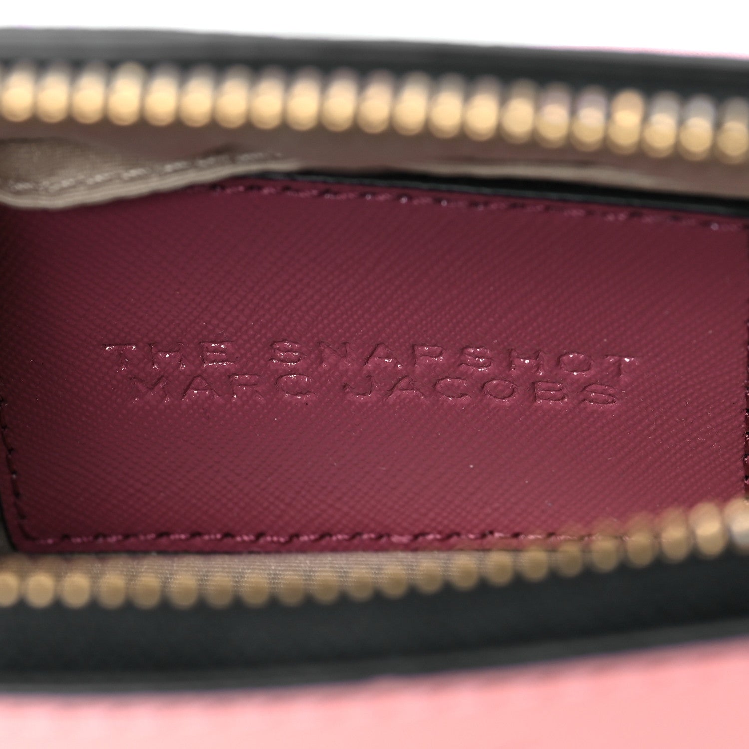 Marc Jacobs Saffiano Small Snapshot Camera Bag Pink Multicolor 6 of 9