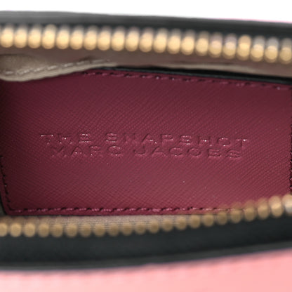 Marc Jacobs Saffiano Small Snapshot Camera Bag Pink Multicolor 6 of 9