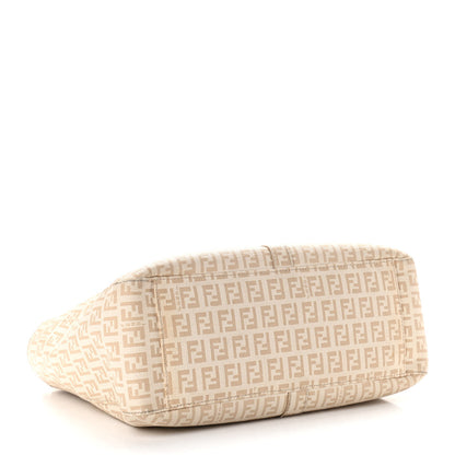 Fendi Zucchino Spalmati Forever Tote Crema Ecru 4 of 17