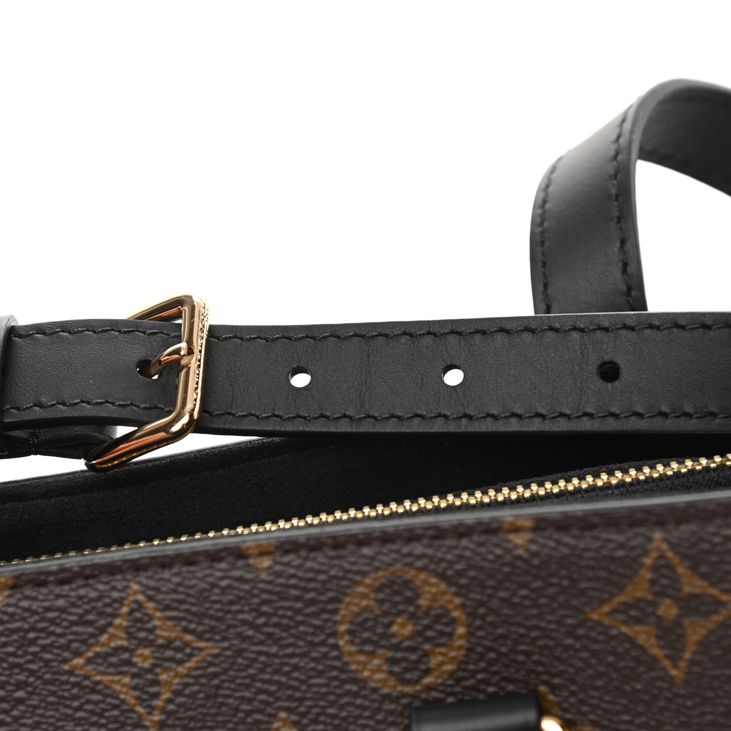 Louis Vuitton Monogram Soufflot BB Black 13 of 16