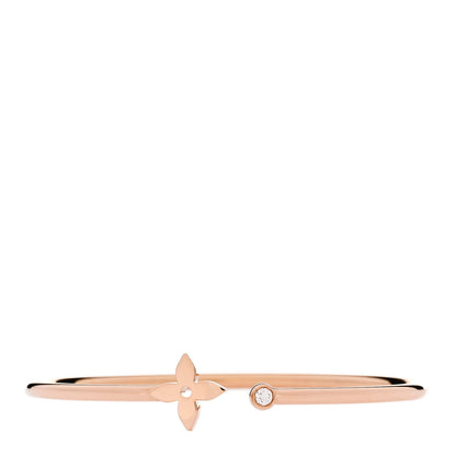 Louis Vuitton 18K Pink Gold Diamond Idylle Blossom Twist Bracelet 1 of 4