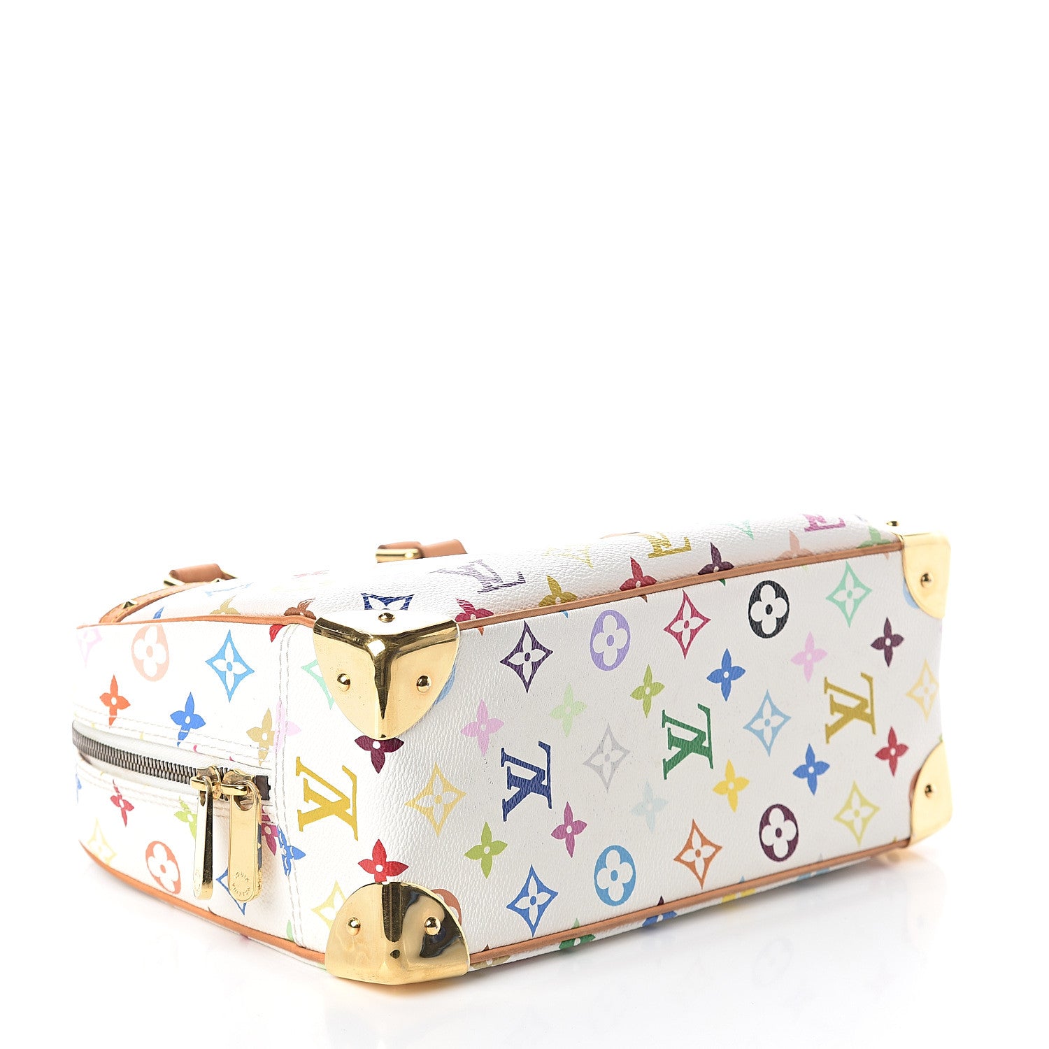 Louis Vuitton Monogram Multicolor Trouville White 3 of 8