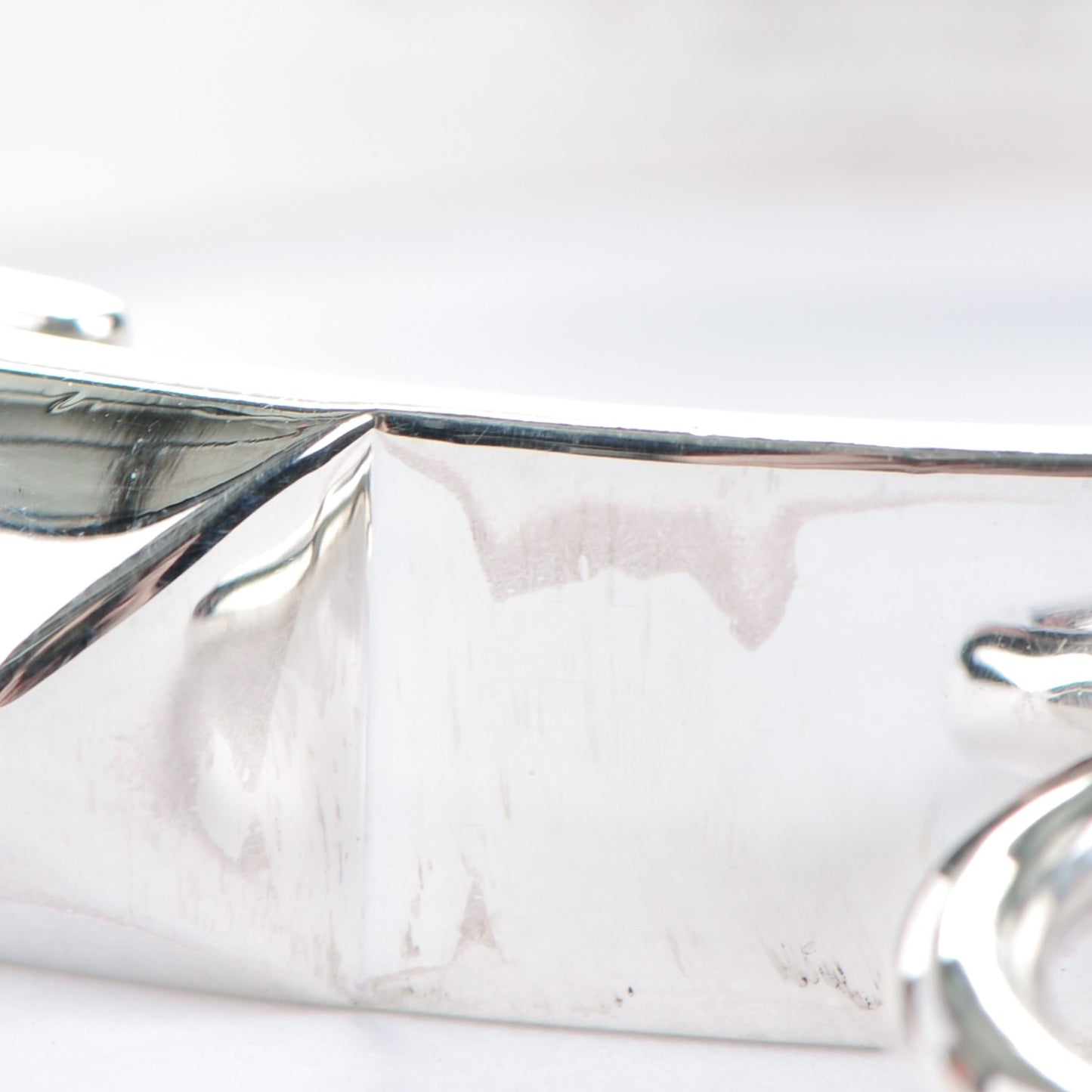 Sterling Silver PM Collier De Chien Bracelet SH