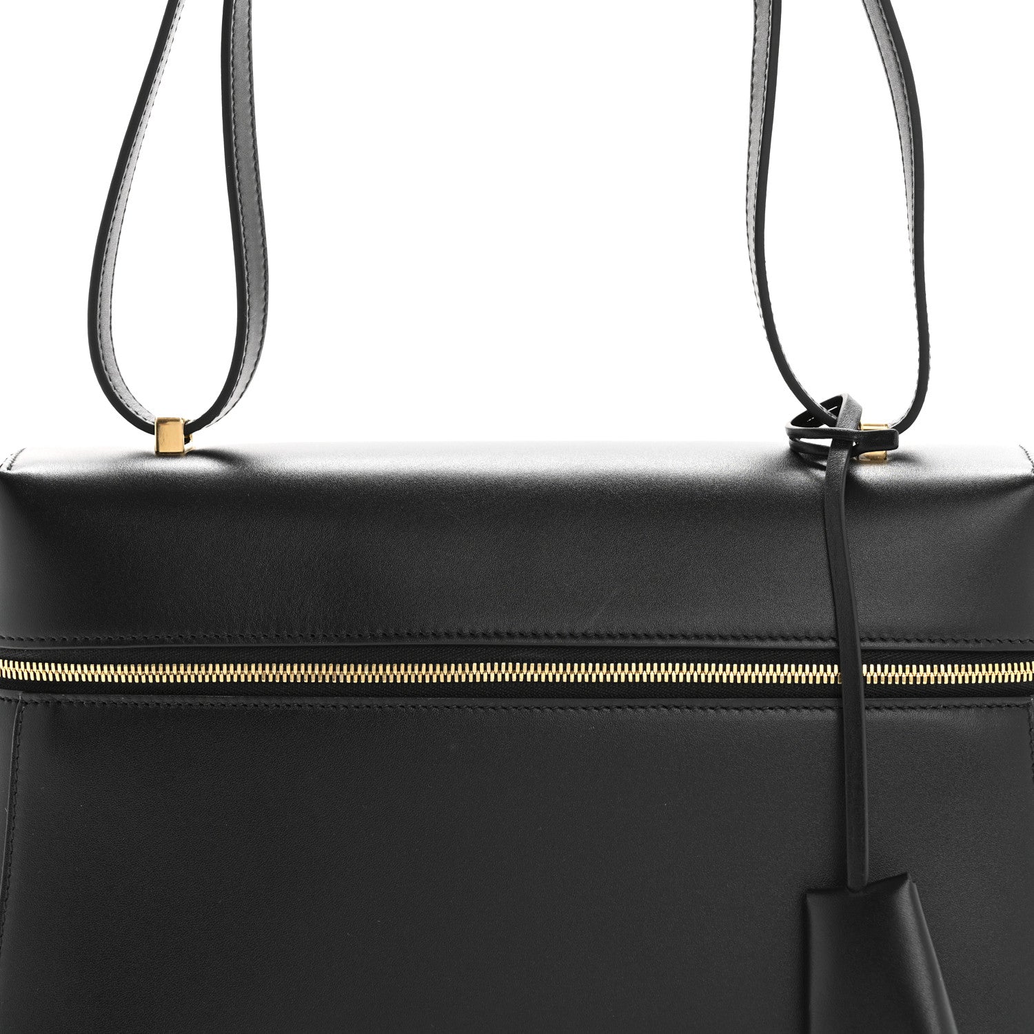 Loro Piana Calfskin Extra Bag L27 Black 7 of 10