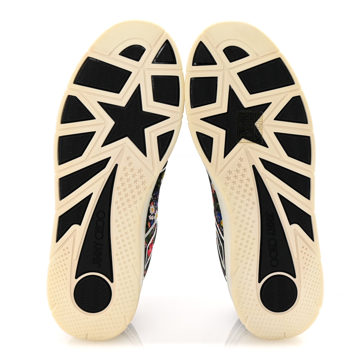 Jimmy Choo Nylon Ditsy Hawaii Sneakers 36 Multicolor 6 of 9