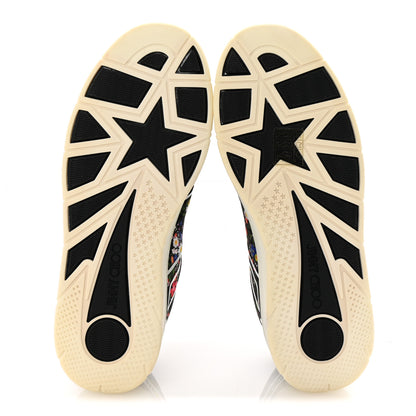 Jimmy Choo Nylon Ditsy Hawaii Sneakers 36 Multicolor 6 of 9