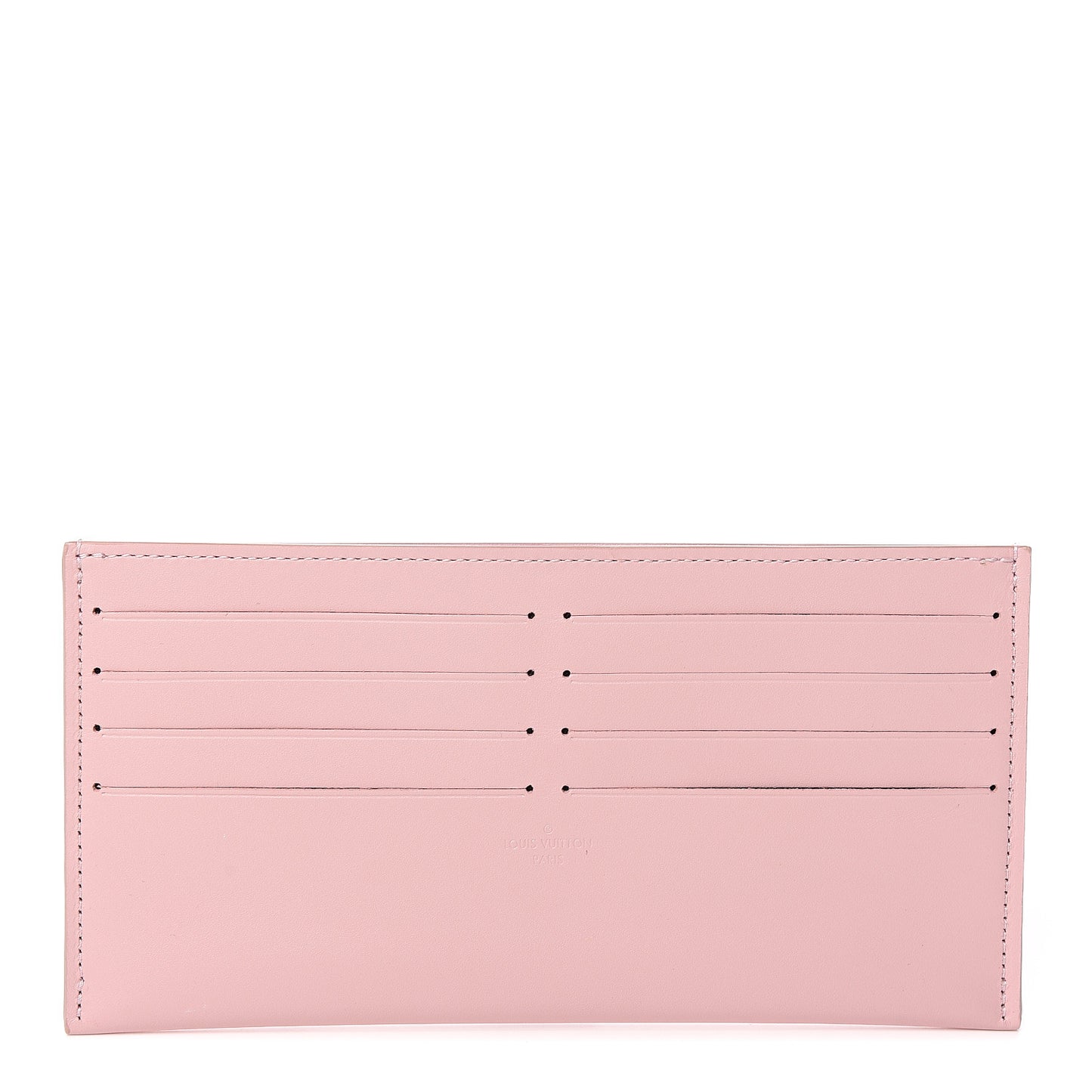 Calfskin Felicie Card Holder Insert Rose Ballerine