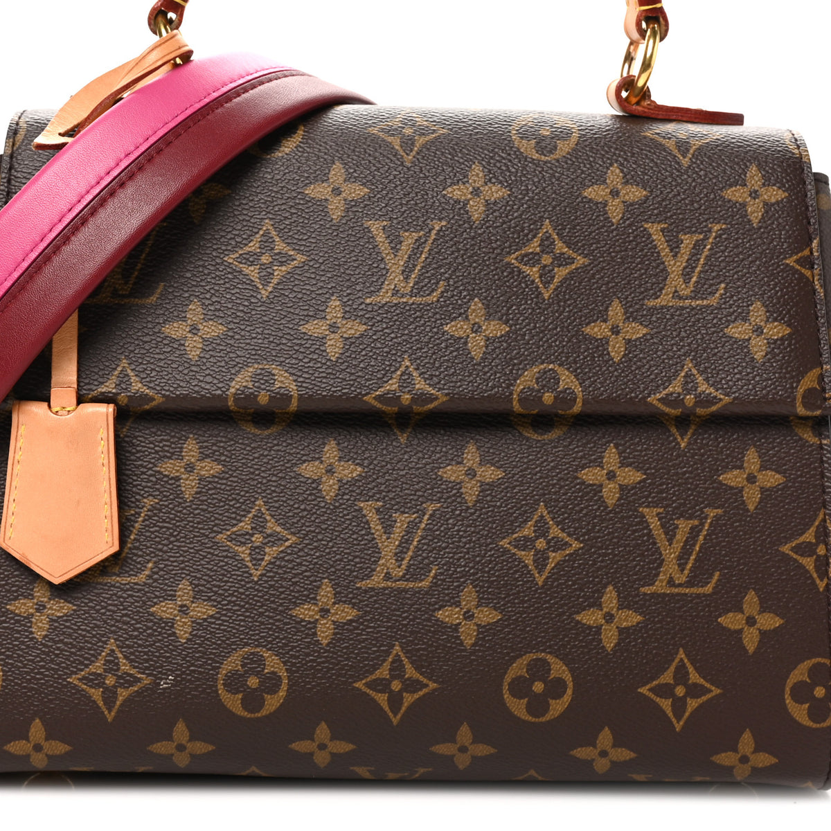 Monogram Cluny BB Bordeaux Fuchsia