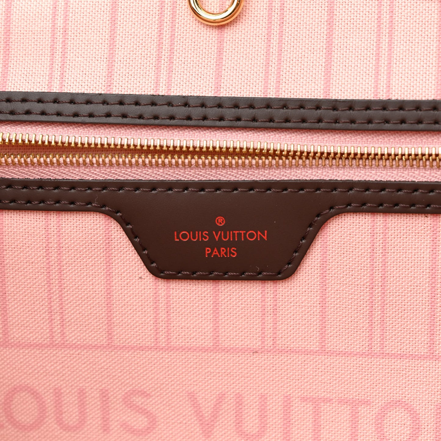 Damier Ebene Neo Neverfull MM Rose Ballerine