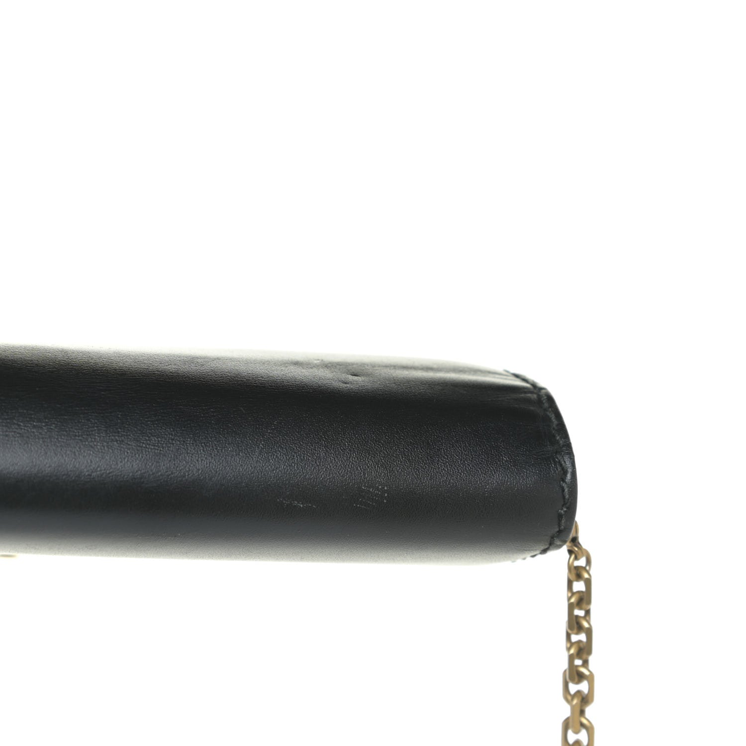 Christian Dior Smooth Calfskin J'adior Croisiere Chain Wallet Black 12 of 13