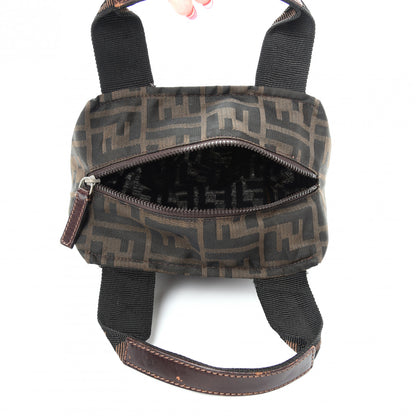 Fendi Fabric FF 1925 Mini Cosmetic Bag Tobacco 5 of 9
