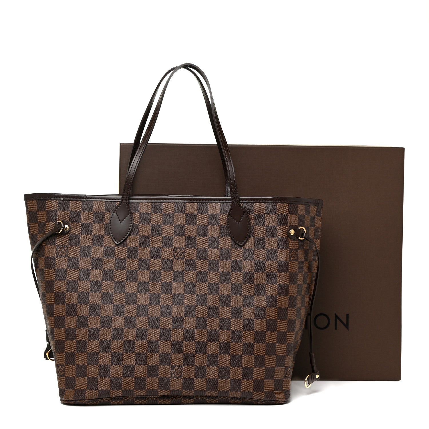 Louis Vuitton Damier Ebene Neverfull MM 10 of 10