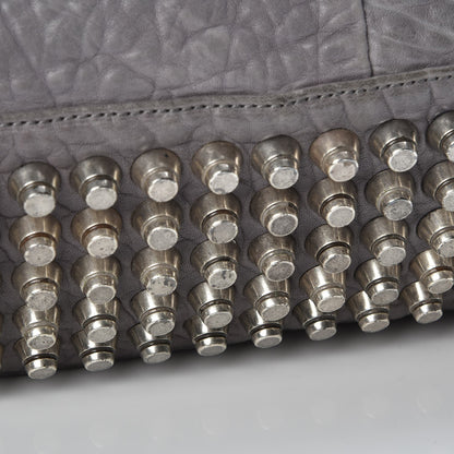 Alexander Wang Pebbled Lambskin Rocco Duffel Grey 10 of 11