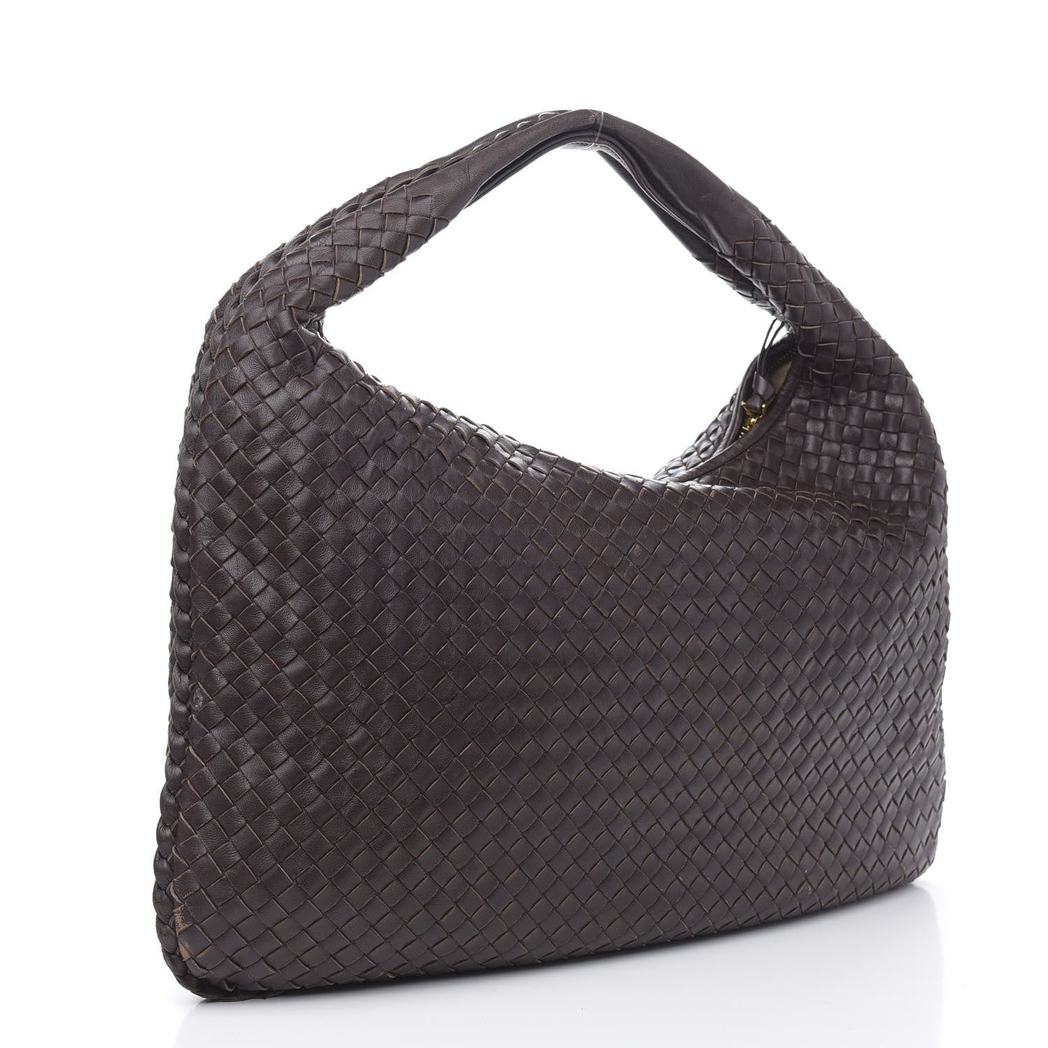 Bottega Veneta Nappa Intrecciato Large Veneta Hobo Ebano 3 of 15