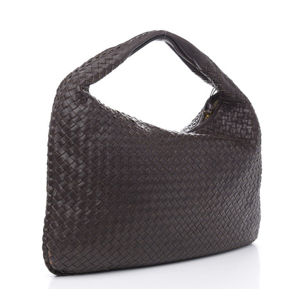Bottega Veneta Nappa Intrecciato Large Veneta Hobo Ebano 3 of 15