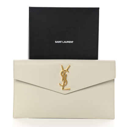 Saint Laurent Grain De Poudre Uptown Pouch Crema Soft 11 of 11