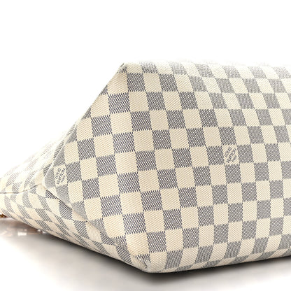 Louis Vuitton Damier Azur Beaubourg Hobo MM 7 of 8