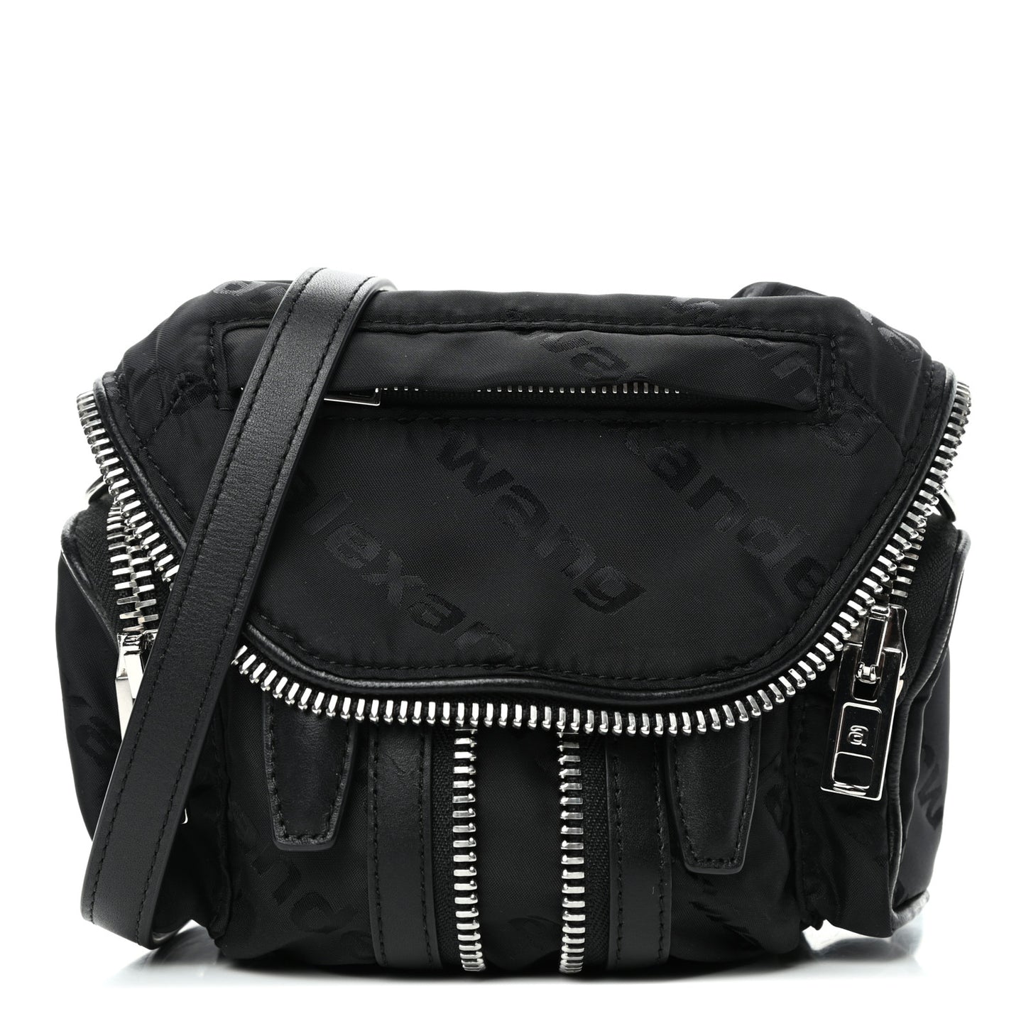 Jacquard Logo Micro Marti Crossbody Black