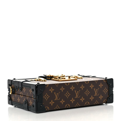 Louis Vuitton Monogram Petite Malle Black 4 of 9
