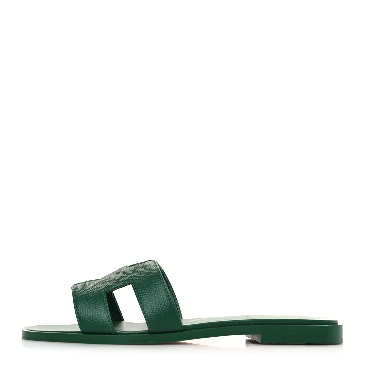 Hermes Epsom Oran Sandals 35 Vert Cactus 1 of 9