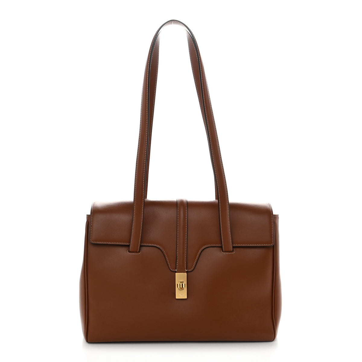 Celine Calfskin Medium Soft 16 Bag Tan 1 of 10