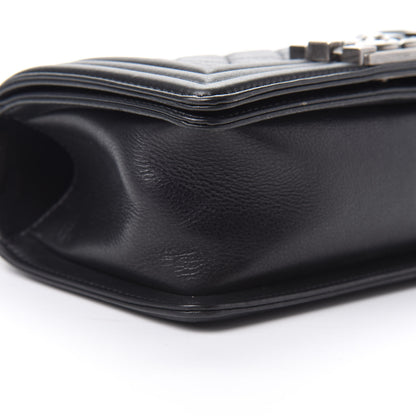 Chanel Calfskin Quilted Small Boy Flap Black 9 of 12