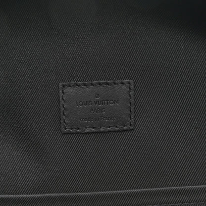Louis Vuitton Grained Calfskin Aerogram Takeoff Backpack Black 6 of 9