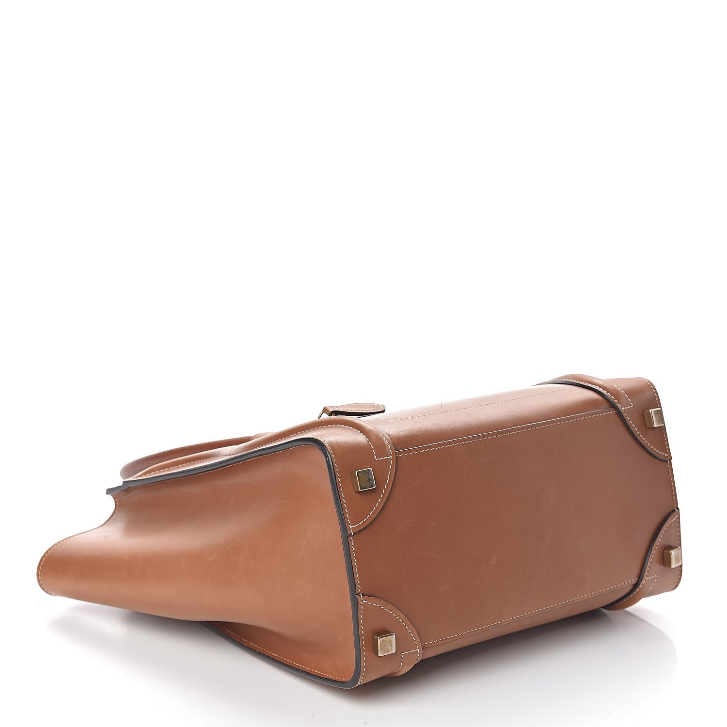 Celine Natural Calfskin Micro Luggage Tan 4 of 11