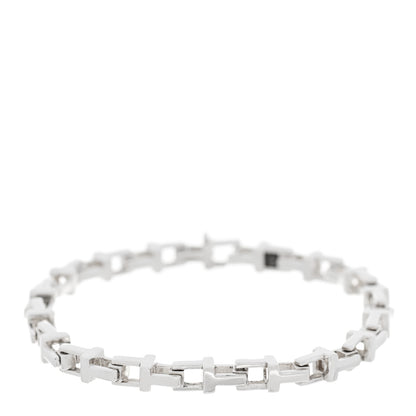Tiffany Sterling Silver Narrow T Chain Bracelet 1 of 5