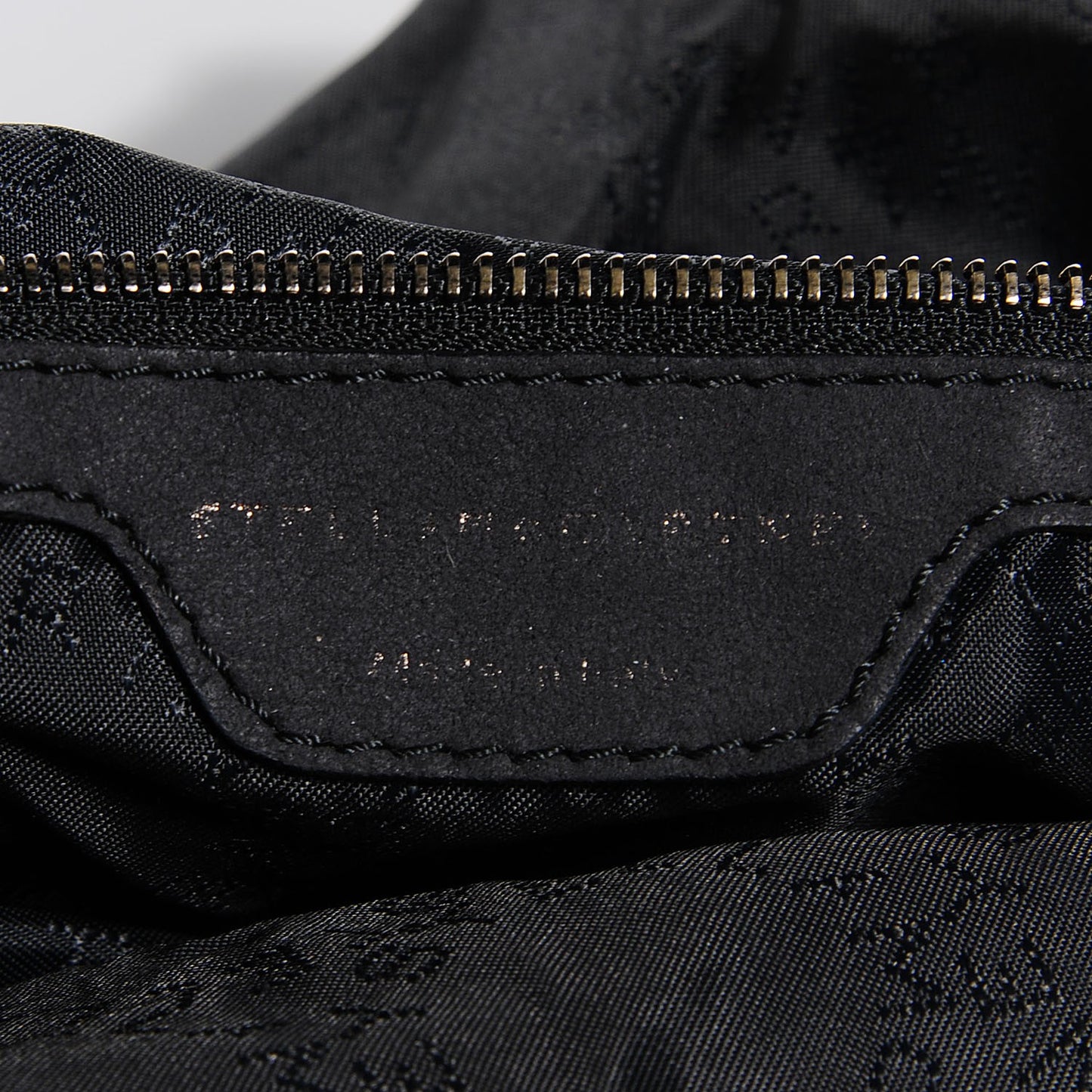 Studded Eco Suede Falabella Tote Black