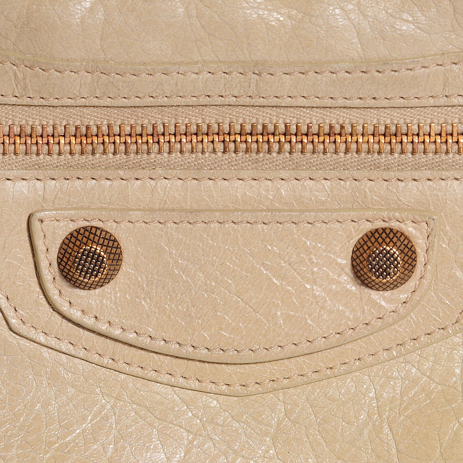 Balenciaga Agneau Giant 12 Rose Gold Hardware Town Praline 10 of 13