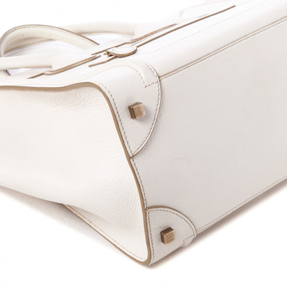 Celine Smooth Calfskin Mini Luggage Lune 5 of 10