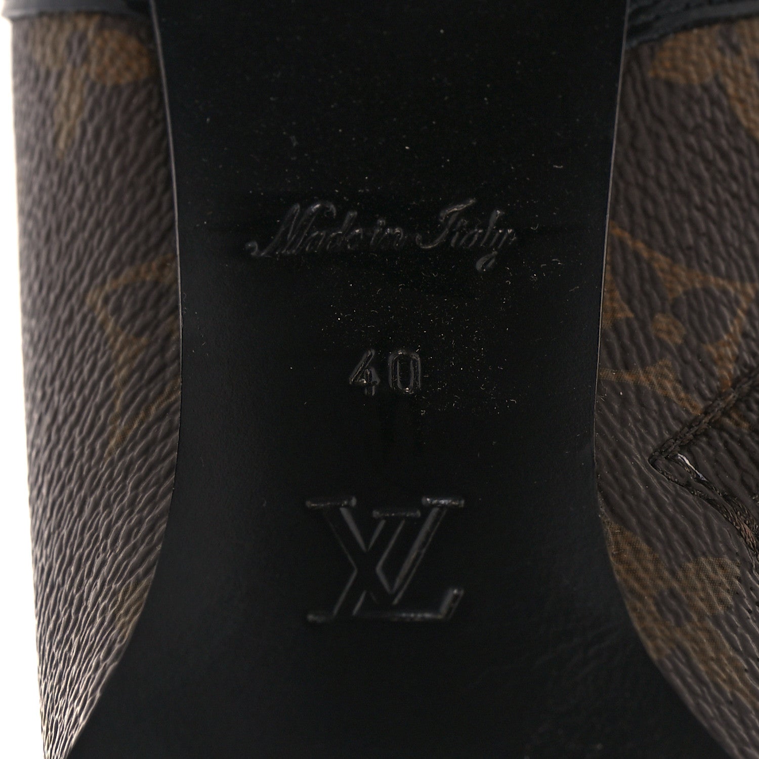 Louis Vuitton Patent Calfskin Monogram Star Trail Ankle Boots 40 Black 7 of 9