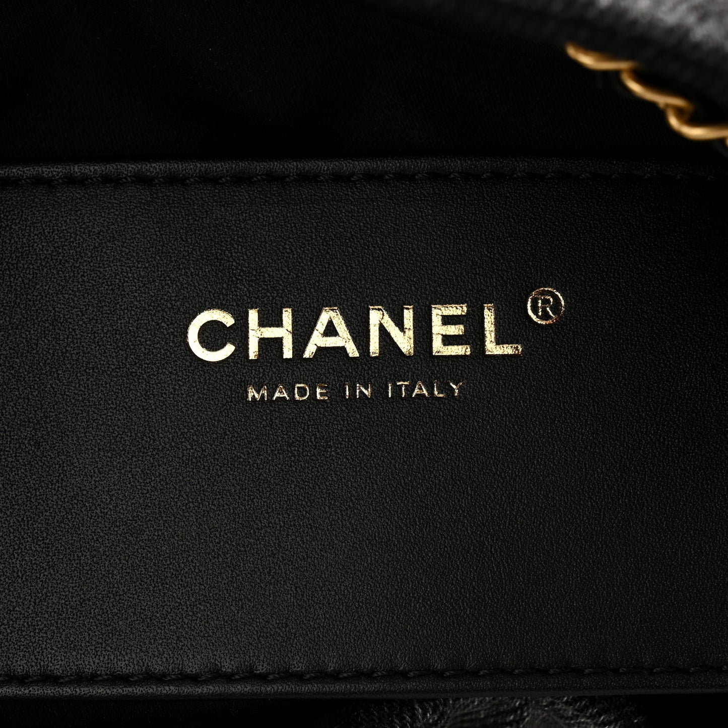 Washed Denim Quilted Small Chanel 25 Handbag Black