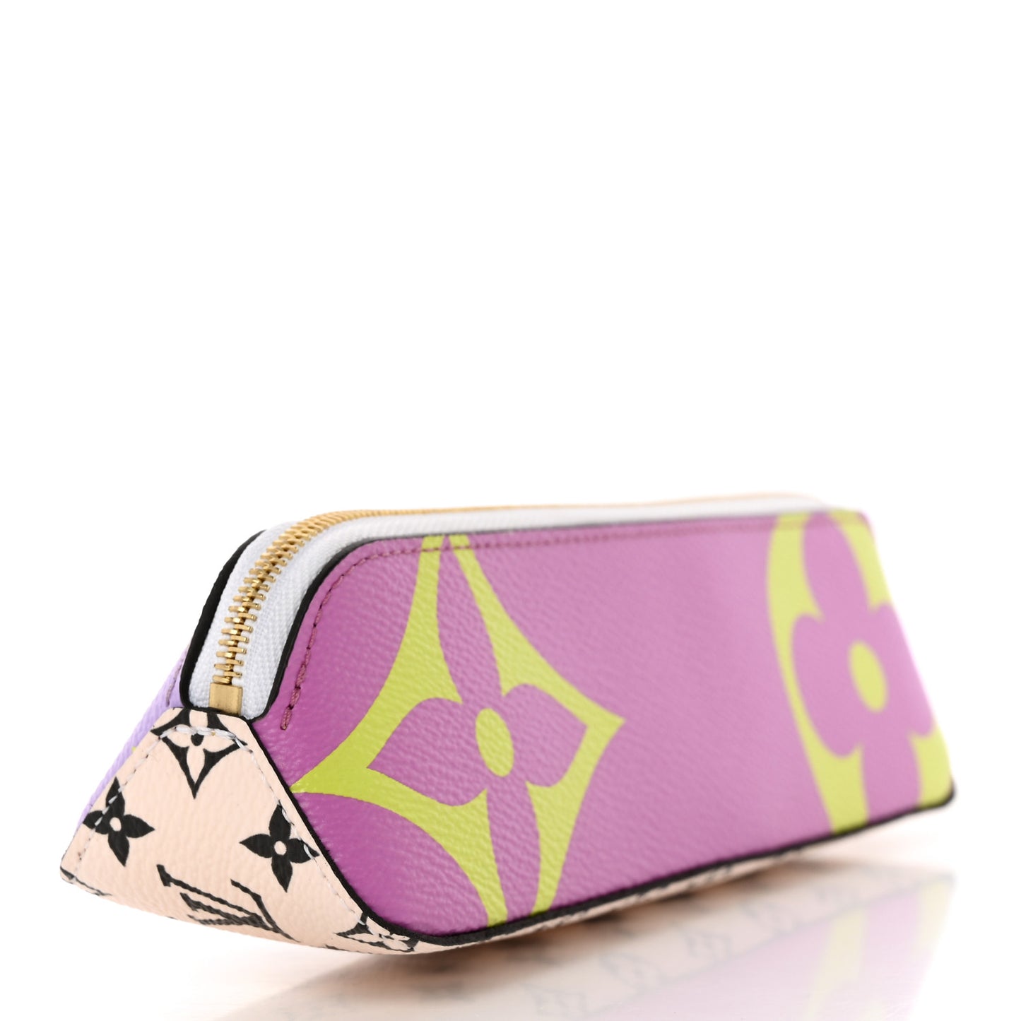 Monogram Giant Elizabeth Pencil Pouch Pink Lilac