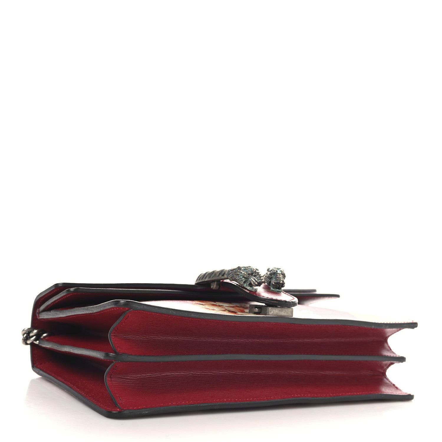 Gucci Calfskin Blooms Print Small Dionysus Shoulder Bag Romantic Cherry Multicolor 4 of 11