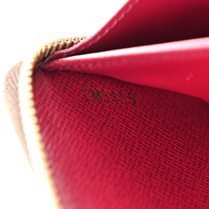 Louis Vuitton Monogram Zippy Wallet Fuchsia 7 of 8