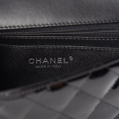 Chanel Patent Calfskin Quilted Mini Rectangular Flap Black 6 of 11
