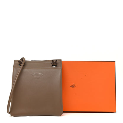 Hermes Milo Lambskin Swift Mini Aline Etoupe 10 of 10