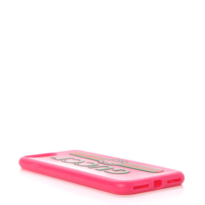 Gucci Rubber Print iPhone 7/8 Plus Case Pink 4 of 7