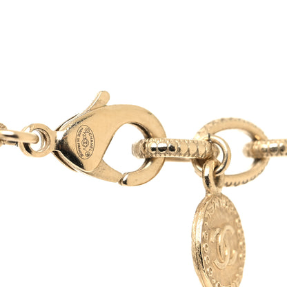 Chanel Pearl CC 100th Anniversary Necklace Light Gold 4 of 5