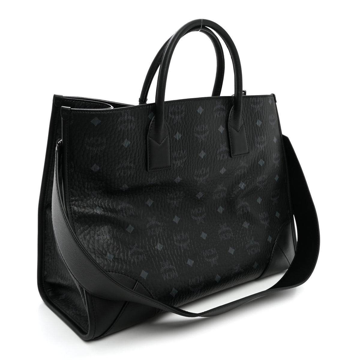 Visetos Large Munchen Tote Black