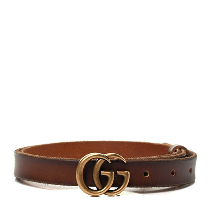 Gucci Faded Calfskin Double G 20mm Belt 85 34 Cuir 1 of 3