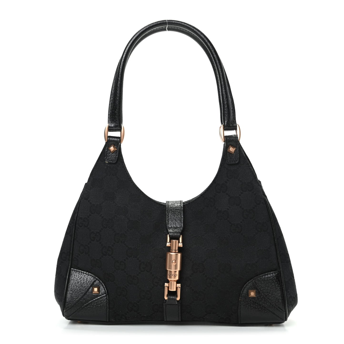 Monogram Jackie O Hobo Black