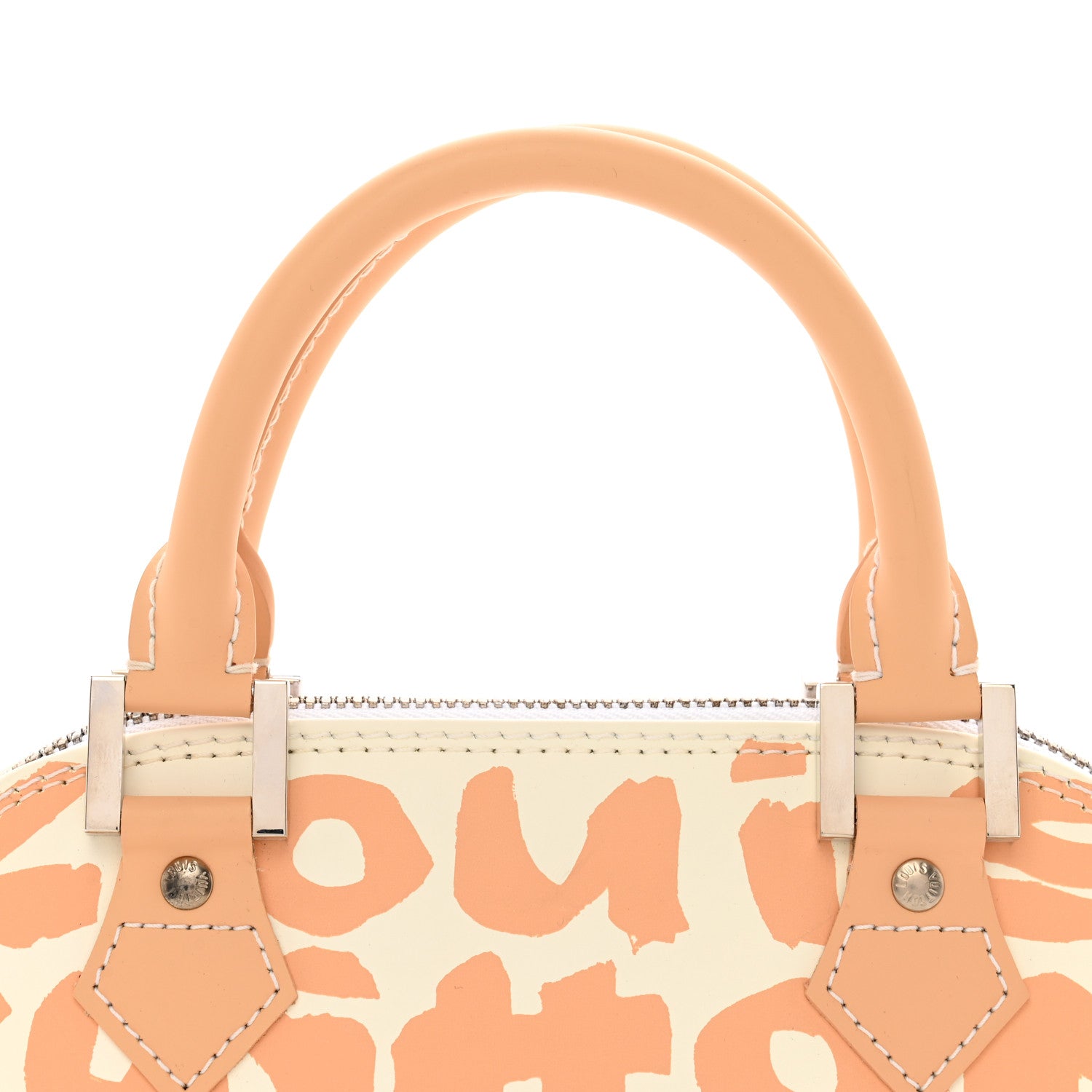 Louis Vuitton Graffiti Alma Horizontal Peach 5 of 11