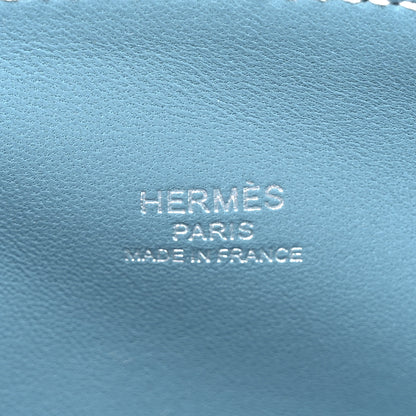 Hermes Chevre Mysore Mini 1923 Bolide Bleu Jean 6 of 11