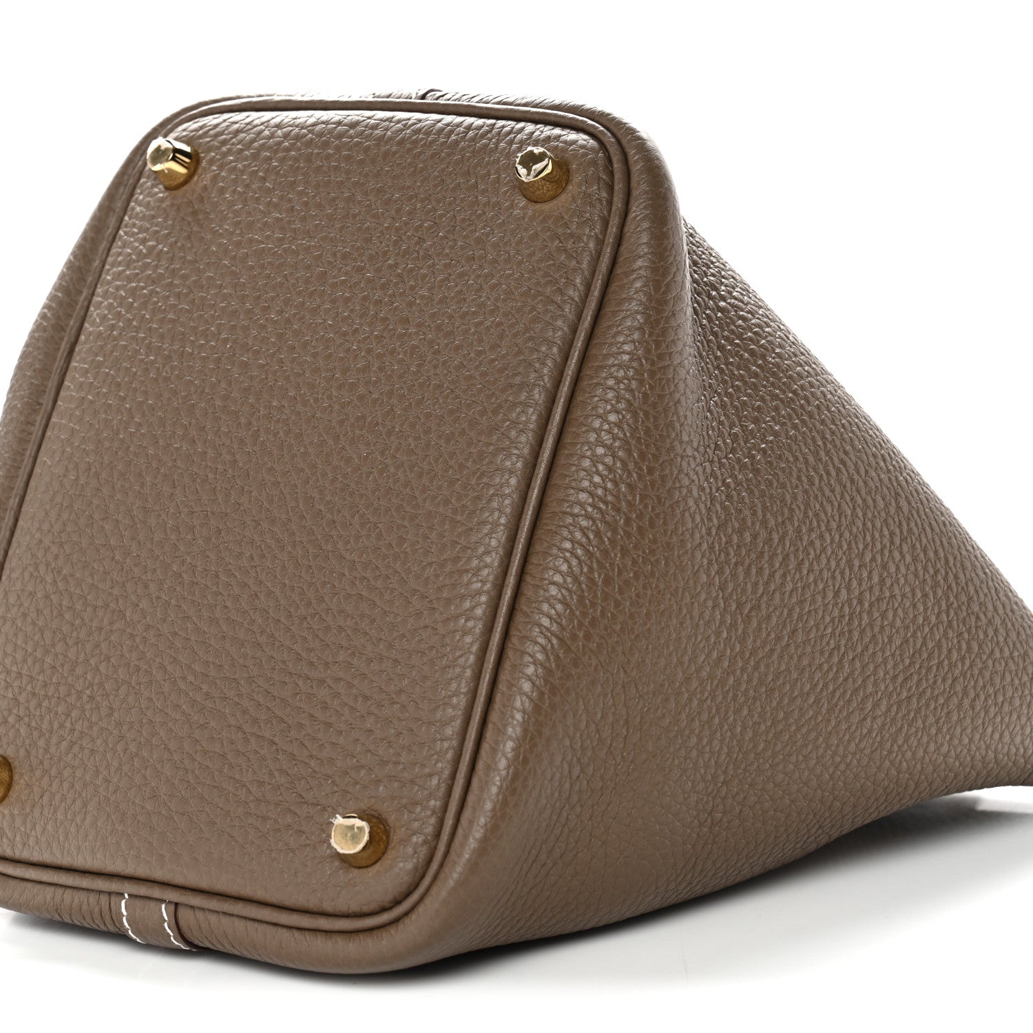 Hermes Taurillon Clemence Picotin Lock 18 PM Etoupe 10 of 11
