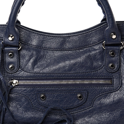 Balenciaga Agneau Classic Silver Hardware City Gris Chartreux 11 of 11